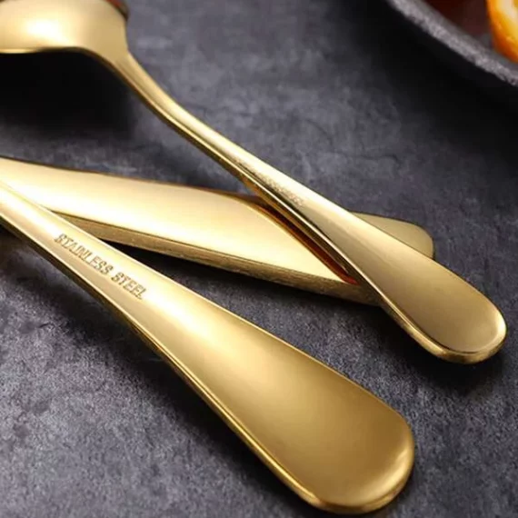 Selina Gold Stainless Steel Cutlery Sets