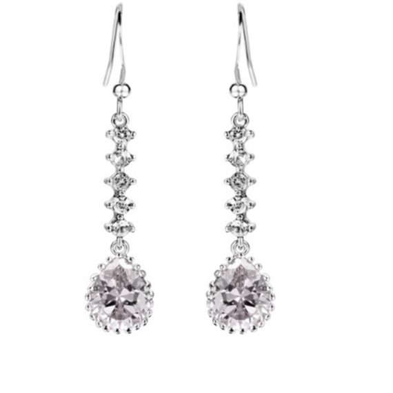 Aspen Women's Cubic Zirconia Drop Dangle Earrings