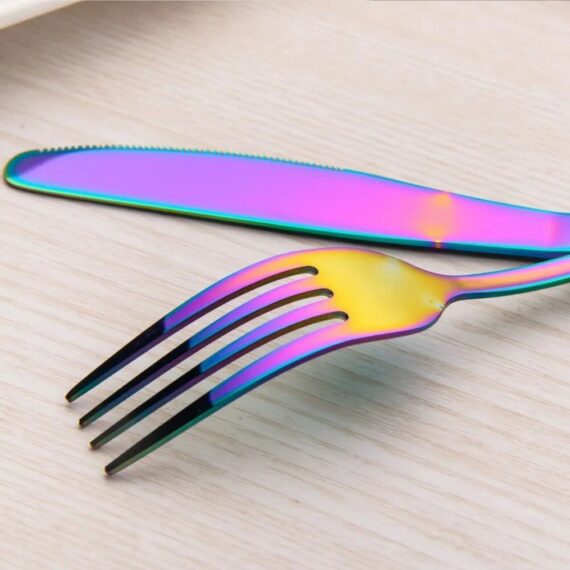 Allison Rainbow Stainless Steel Cutlery Sets