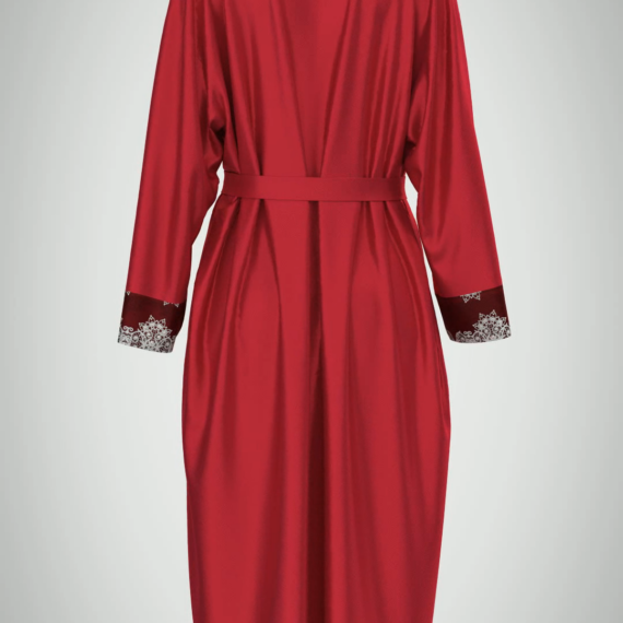 Marcia Beautiful Women's Long Satin Bath Robes