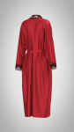 Marcia Beautiful Women's Long Satin Bath Robes