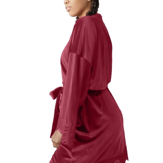 Rena Women's Velvet Bathrobes