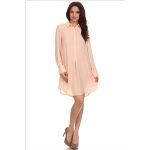 Nikki Women's Beautiful Peach Shirt Dress