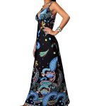 Andrea Women's Long Floral Maxi Dresses