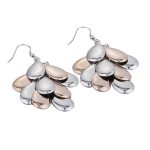 Tricia Women's Stainless Steel Chandelier Earrings