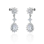 Emily Women's Stud Drop Earrings