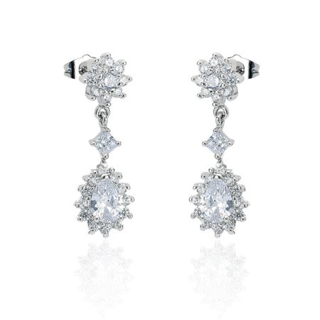 Emily Women's Stud Drop Earrings