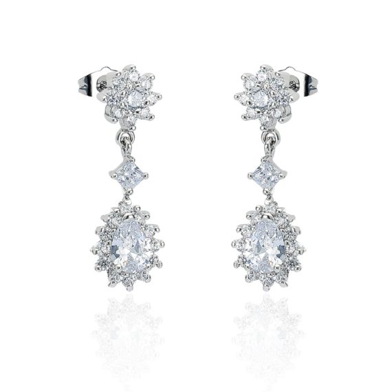 Emily Women's Stud Drop Earrings