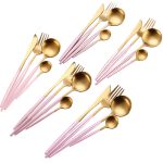 Pink Portugal Stainless Steel Cutlery Sets