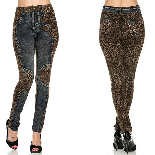 Alaia Women's Cheetah Print Leggings