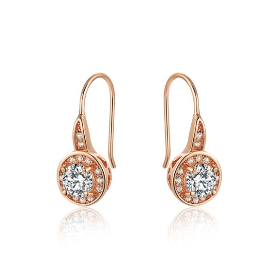 Ayana Cubic Zirconia Drop Earrings